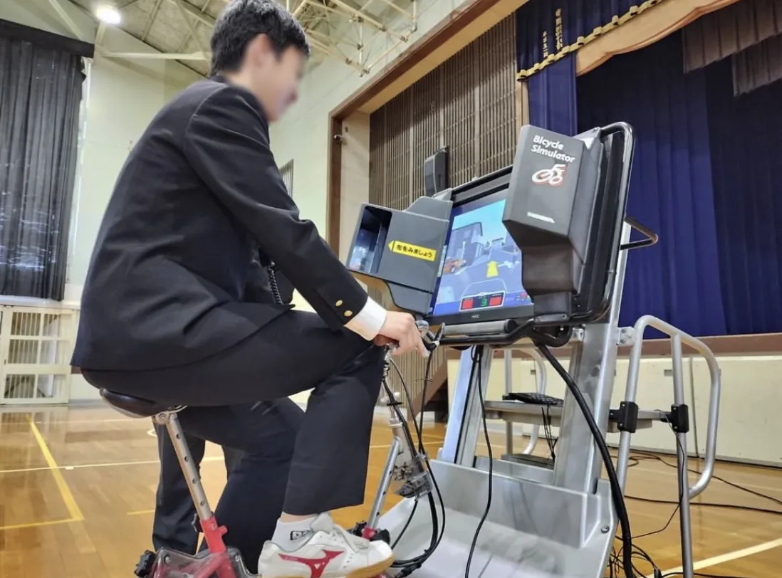 自転車交通安全教室