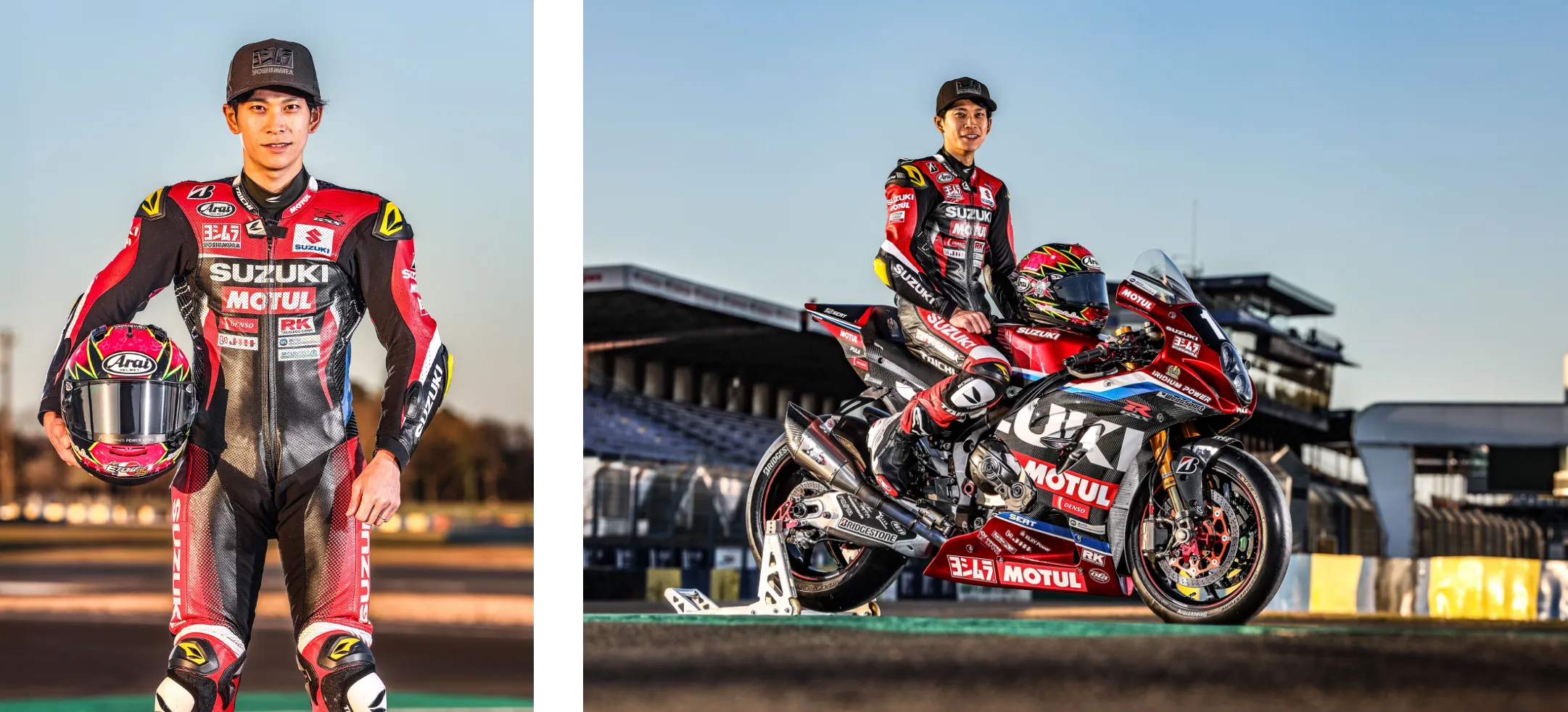 プロバイクレーサーの応援